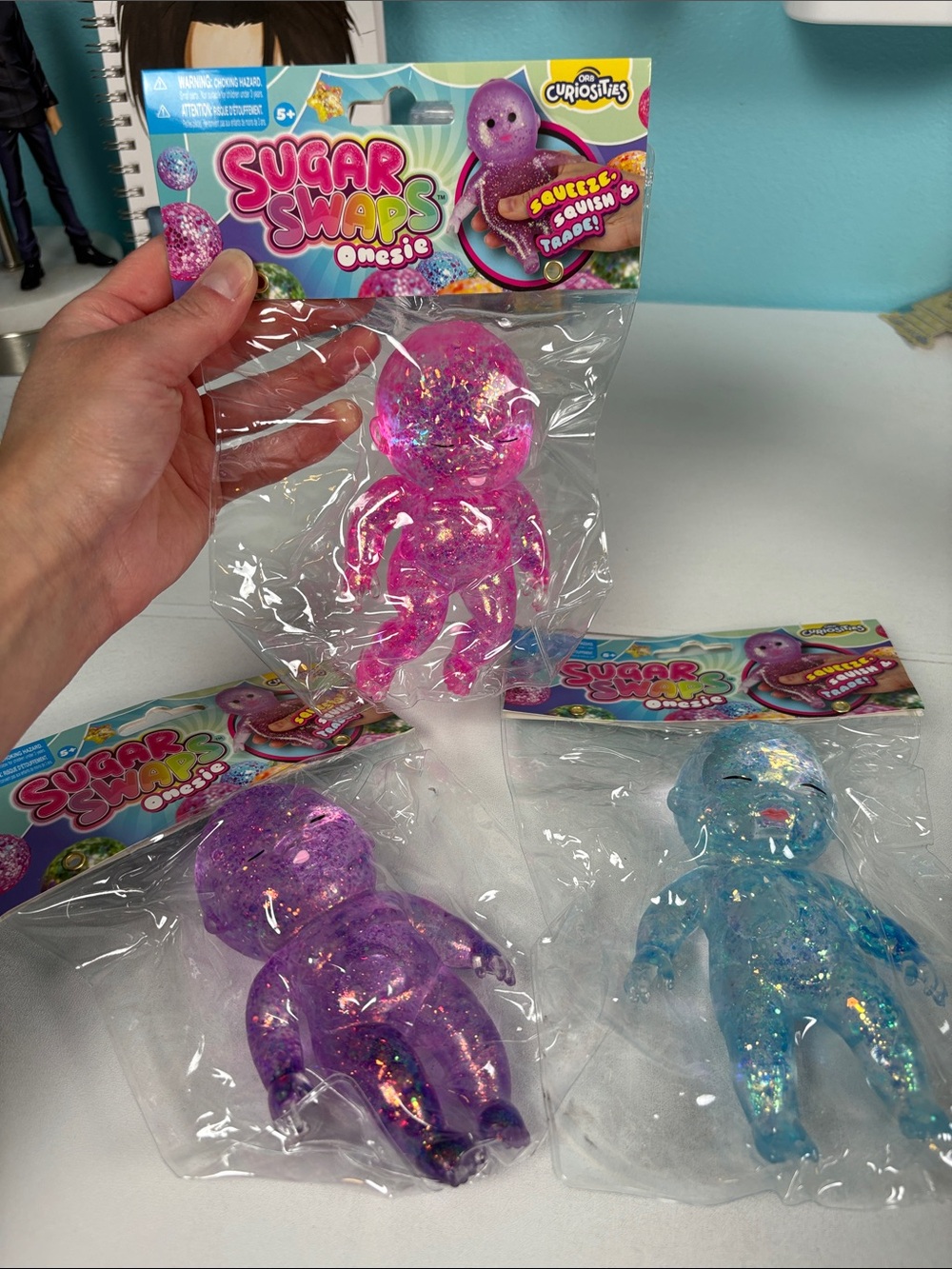 Sugar swaps onsie baby squishy bundle fidget viral TikTok